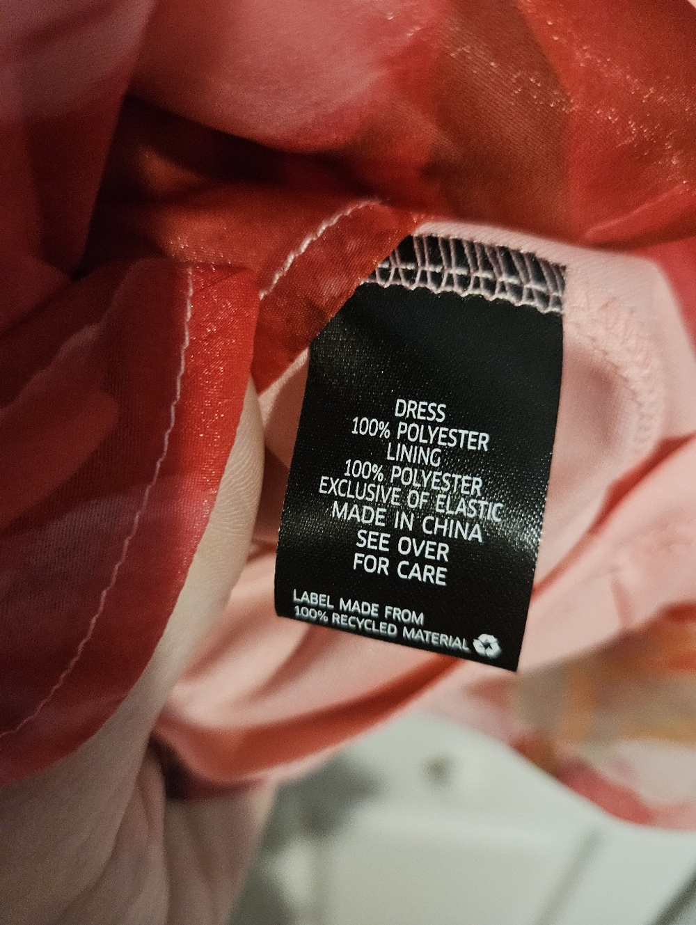 NWT Girl's Puff Sleeve Pleated Bodice Babydoll Dress Size 10 - Picture 7 of 8